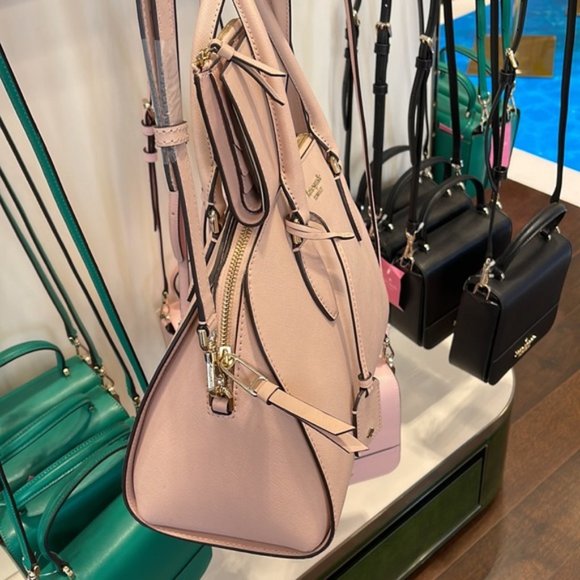 Kate Spade Reiley Large Dome Satchel & Cameron Small L-Zip Bifold Wallet - Picture 6 of 16